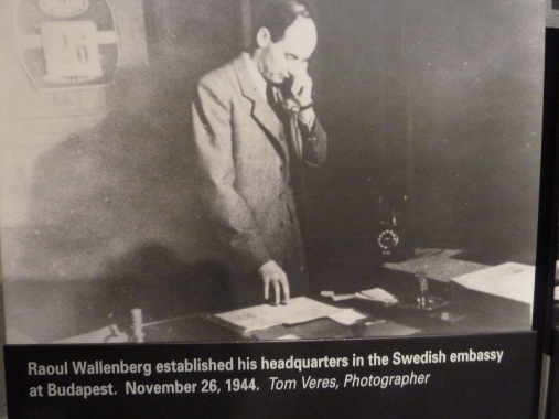 Holocaust Museum - Swedish diplomat saved the lives of nearly 100,000 Jewish people in Hungary - disappeared when Soviet Union took control at the end of the war.
