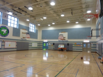 Gym where the children's program is held.